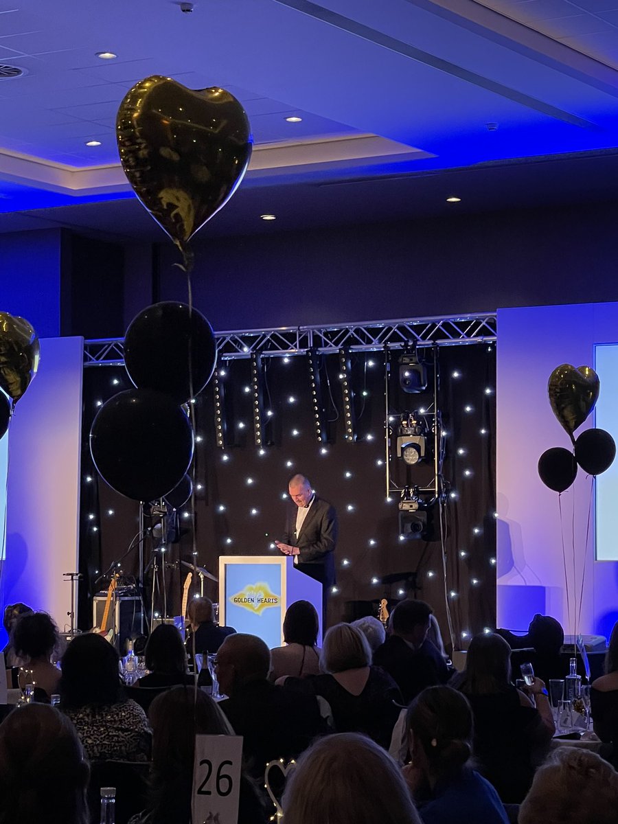 No stranger to staff events, let’s now say a huge welcome to our very own Chris Turner who’s joining us as our host for this evening’s awards #HUTHGH20