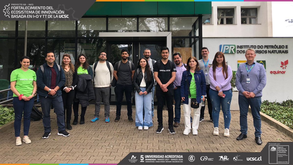 dinn_ucsc's tweet photo. ✈️En el quinto día de la gira en Brasil🇧🇷, representantes de la @ucscconcepcion visitaron el Museo de Ciencias e Tecnología, Escuela Politécnica e Instituto do Petróleo e dos Recursos Naturais de la @PUCRS.

#InnovaInESUCSC #InnovaUCSC https://t.co/8UmpzQSp3O
