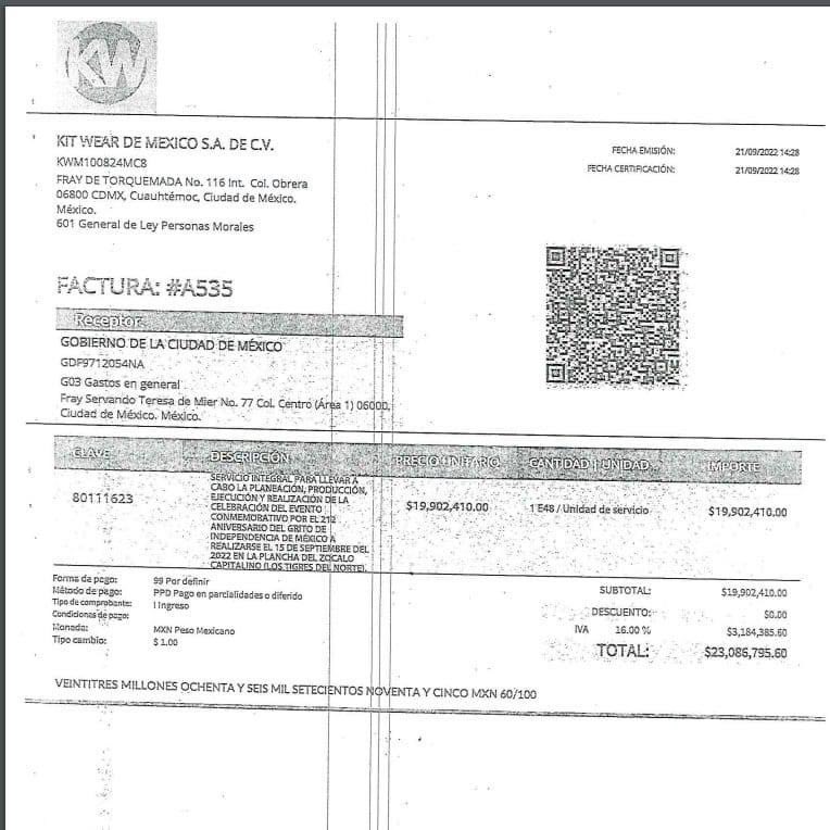 Lo que nos cuesta un concierto "gratuito" en el zócalo...😱😱😡