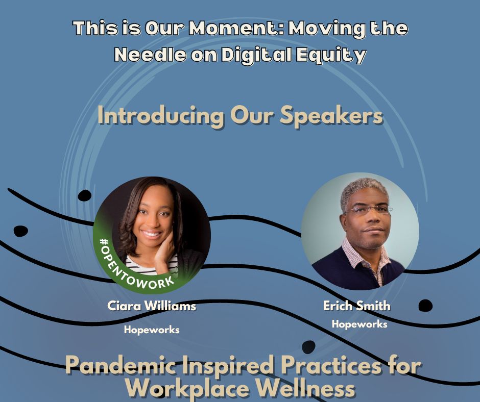 SIX DAYS until our conference! Reset and reflect with <a href="/hopeworkscamden/">Hopeworks Camden</a> during their breakout session: Pandemic Inspired Practices for Workplace Wellness

For more info on the 10/6 conference: tlcphilly.org/conference2022…

#DIW2022
