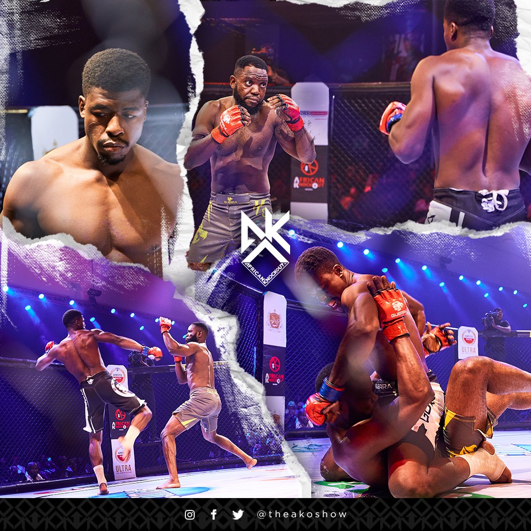 TheAKOShow's tweet photo. Segun Ogunnoiki 🇳🇬 put a show during his last outing against Ayiwor Mawuko 🇹🇬  at #FOFN2 

Full Fight Now On Youtube, Link In bio

#AKO #AfricanKnockout #Africa #MMA #Nigeria #Knockout #Lagos #FridayNight #TGIF #MartialArts https://t.co/8AshhHtp9D