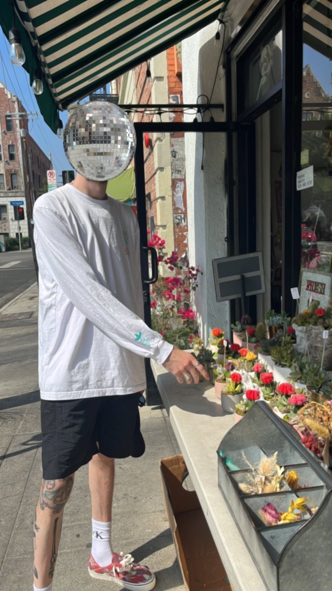 Out and about in my new head gear.