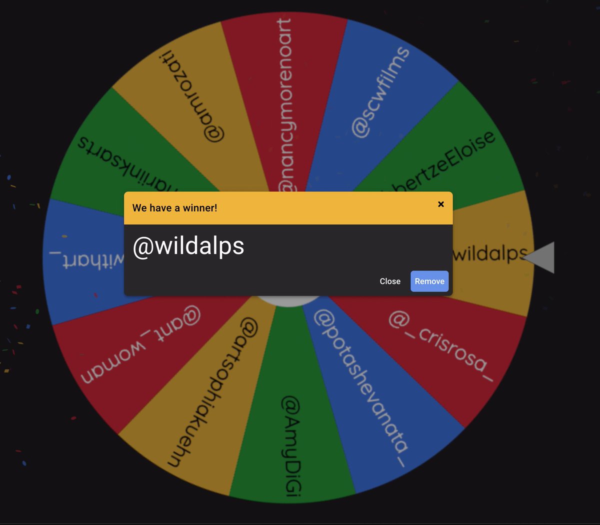 AND THE WINNERS OF OUR #CUB3PARTY ARE 🥁:

✨ @Brooksgallery1  - <a href="/NFTGoddesses/">NFTGoddesses</a> giveaway
✨ <a href="/CryptoStatuette/">statuette.eth</a> - <a href="/NFT_Painters/">NFT Painters</a> giveaway
✨ <a href="/wildalps/">Dom 🏔🐐</a> - <a href="/MONOGRAMA_NFT/">爪όησ𝑔𝓻αᗰΔ - 1st GLOBAL ARTIVIST COLLECTVE ✊</a> giveaway

DM the respective communities for you to receive your gifts!

Thank you everyone that participated ❤️