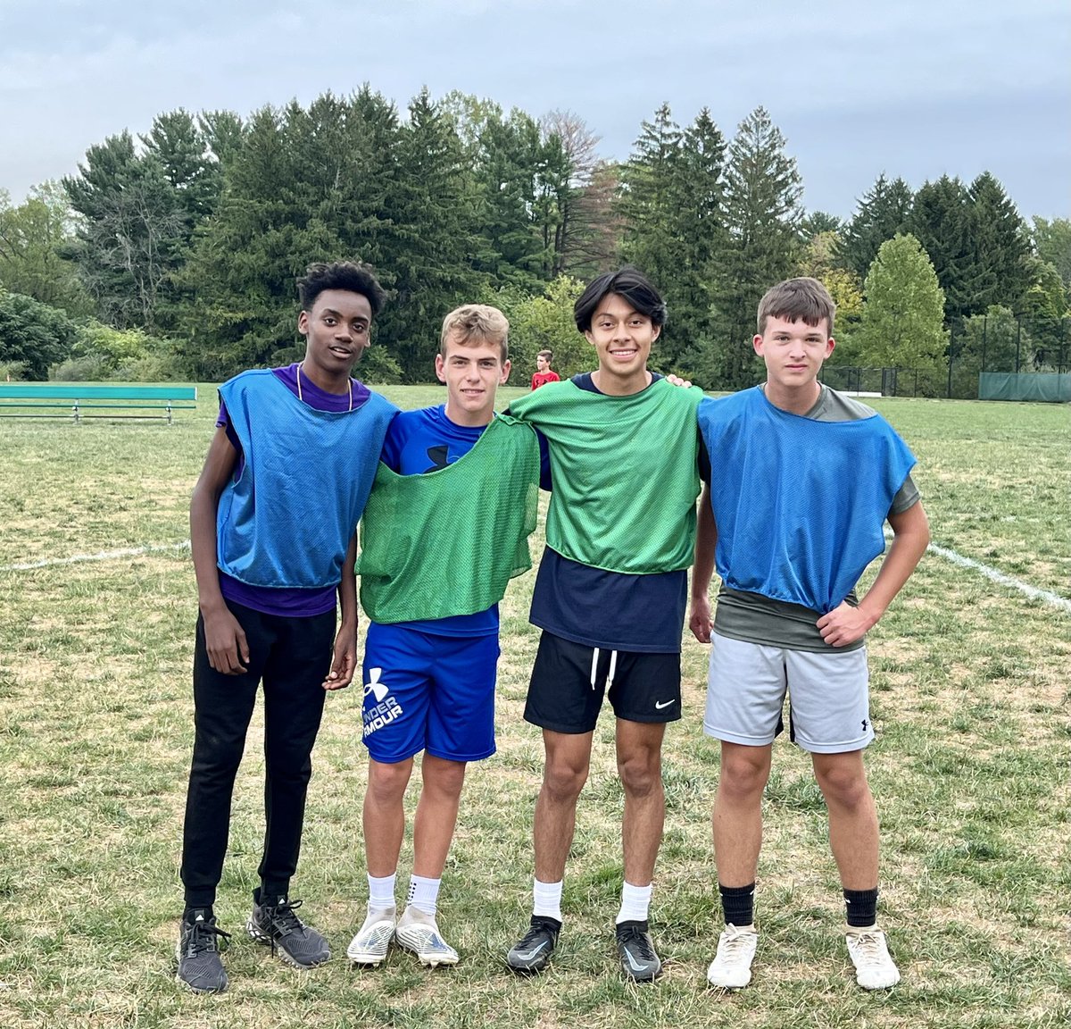 rikdugan's tweet photo. Honored to welcome @PrincetonAcadSH alumnus Pablo ‘19 home to The Nest to run w/ our @HAWKS_Athletics soccer team today. Congratulations on all that you are accomplishing @Notre_Dame_HS Pablo! Your #PASHFamily is proud of you! #GoHawks #GoIrish #PASHProud #HeCanBe https://t.co/ligIeU0YIU