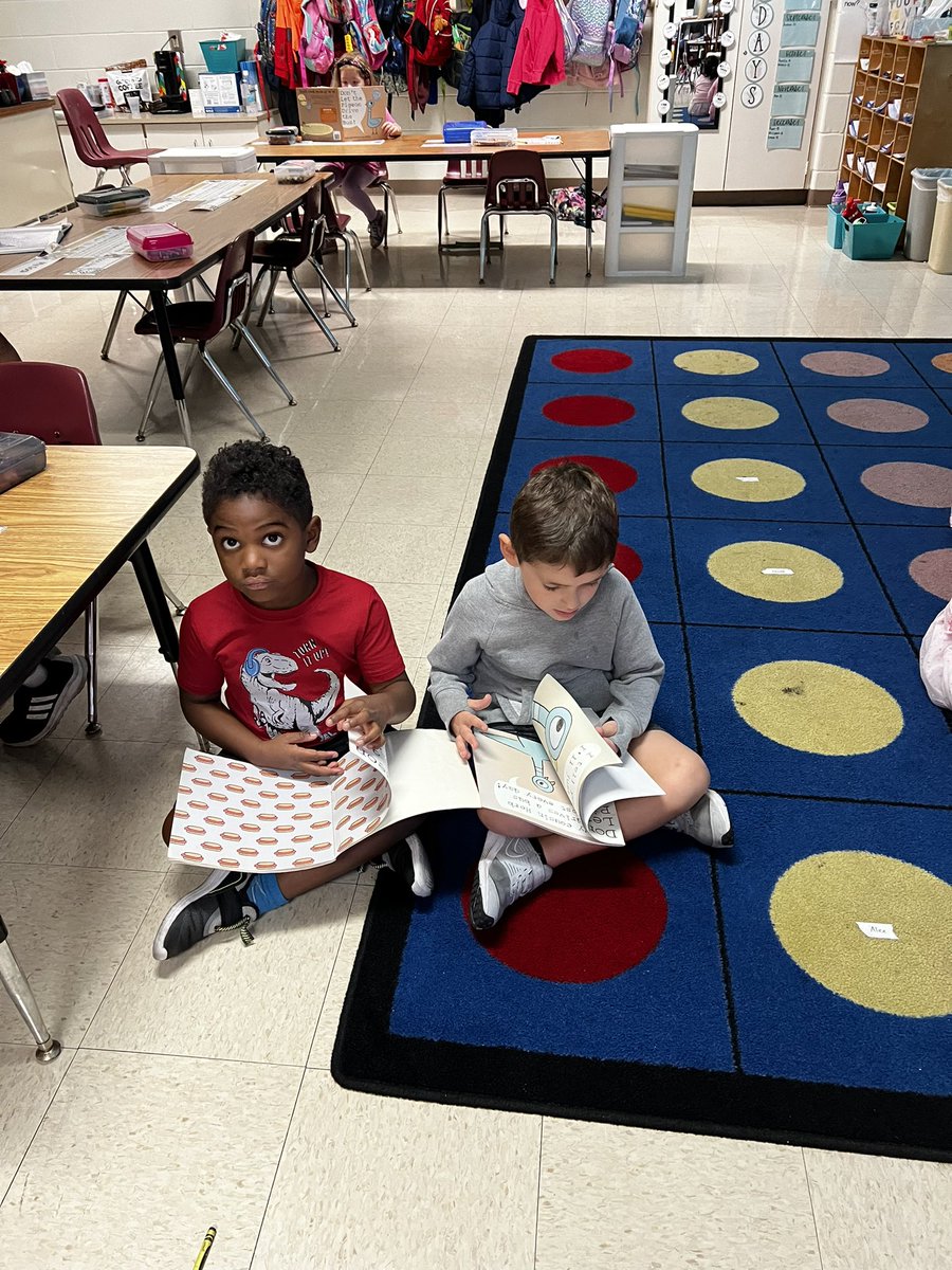 Our kindergarteners have been hard at work practicing their reading skills. We’ve visited the library to listen to books, looked through books for sight words, and read with a buddy. They sure are learning to be great readers! <a href="/CarmelESColts/">CarmelElementary</a> <a href="/CherokeeSchools/">Cherokee Co. Schools</a>