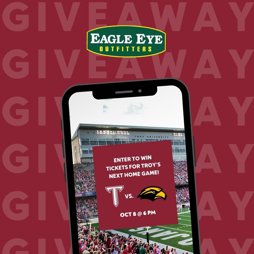 FREE TICKET GIVEAWAY ⚔️ This is your chance to cheer on the Trojans in The Vet for their game on Oct. 8 against Southern Miss 🏈 To enter to win, enter your info at l8r.it/uC1m