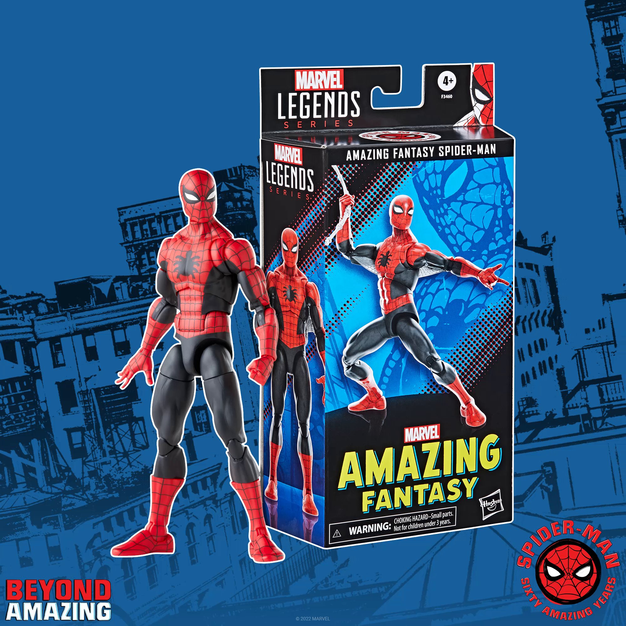 Amazing Fantasy Marvel Legends 60th Anniversary Spider-Man Video