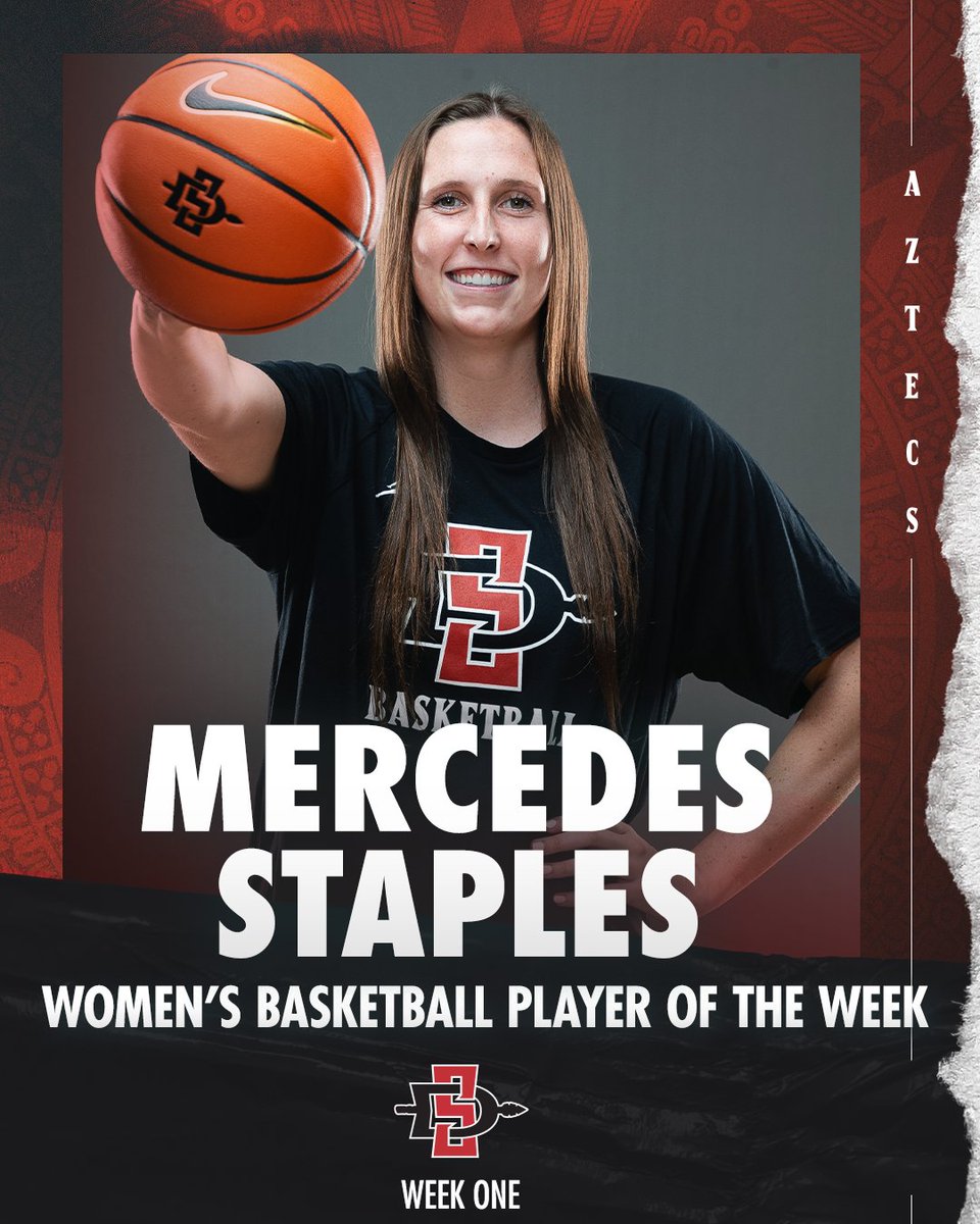 One week of practice in... and @mercedesstaples is our first practice Player of the Week!