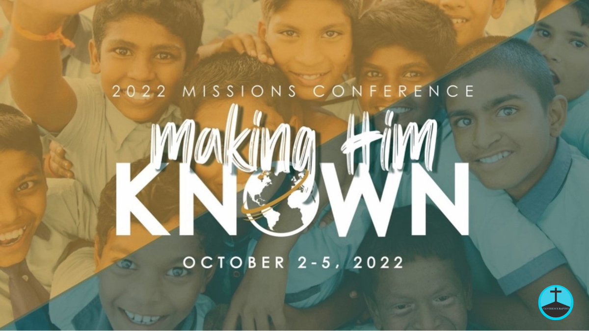 PBCRiverview's tweet photo. Mission Conference is this Sunday, Oct 2, at 9:30AM. We cannot wait to see what the Lord has in store for us! Pray for the missionaries speaking and for your heart to be open to what the Lord has in store for you this week. https://t.co/ujCvWNOtOV