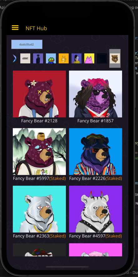 GregDustcloud's tweet photo. --and will I be able to see my staked bears in the Fancy Pass #fancypass app?
Well...
YES.
@FancyBearsMeta
@TraitSwap
Coming soon to your iPhone and/or Android. https://t.co/PTcXdRFiid