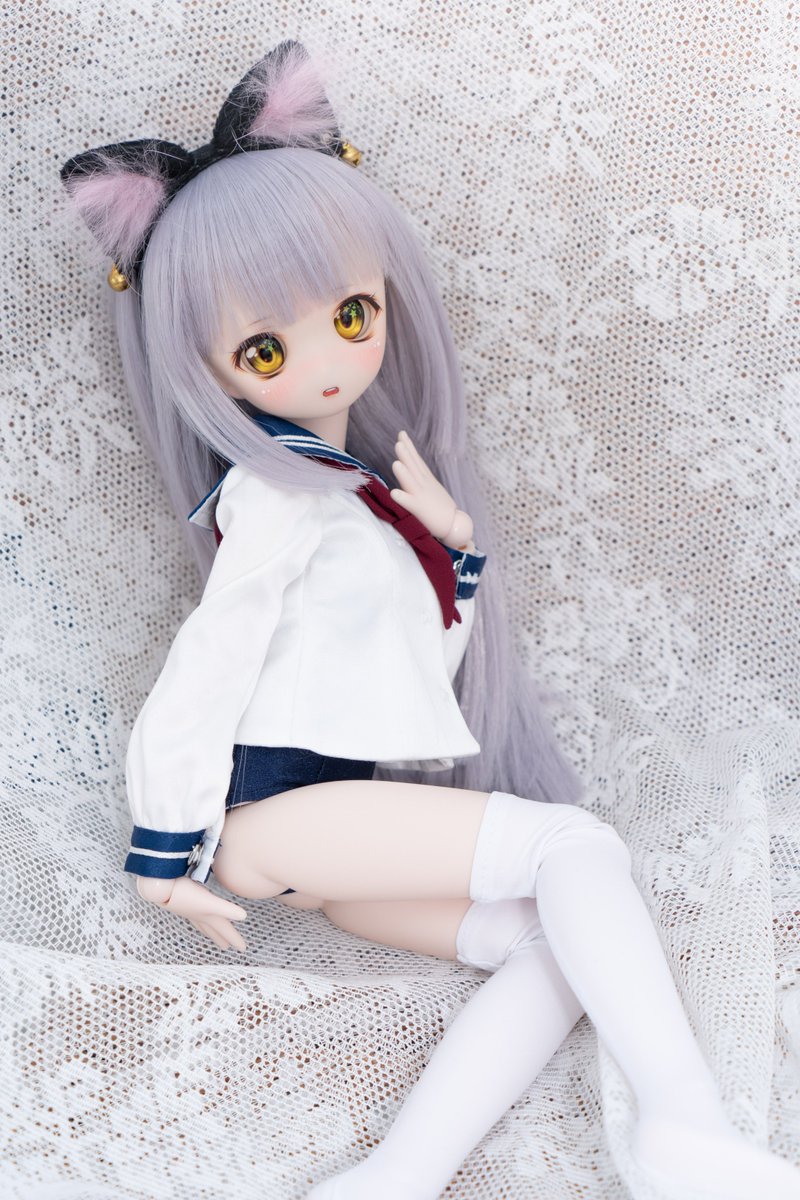 mokomokachann's tweet photo. スク水セーラーなゆめみにゃん🐾
#うちのこかわいい
#RIRIっ子
#ゆめみちゃん https://t.co/VeK5iLSv56