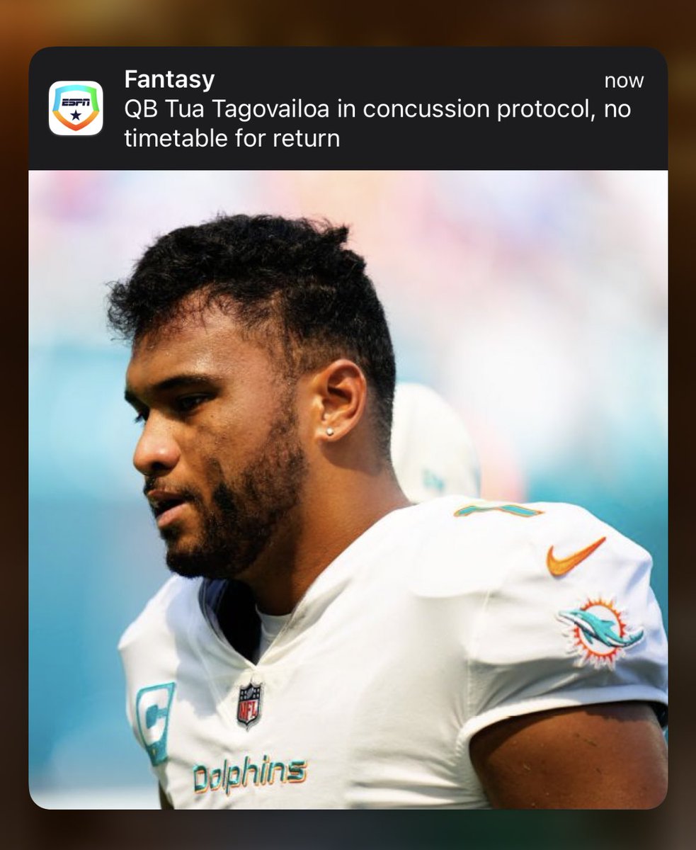 Thank you for the update ESPN
I️ thought it might be an ankle injury