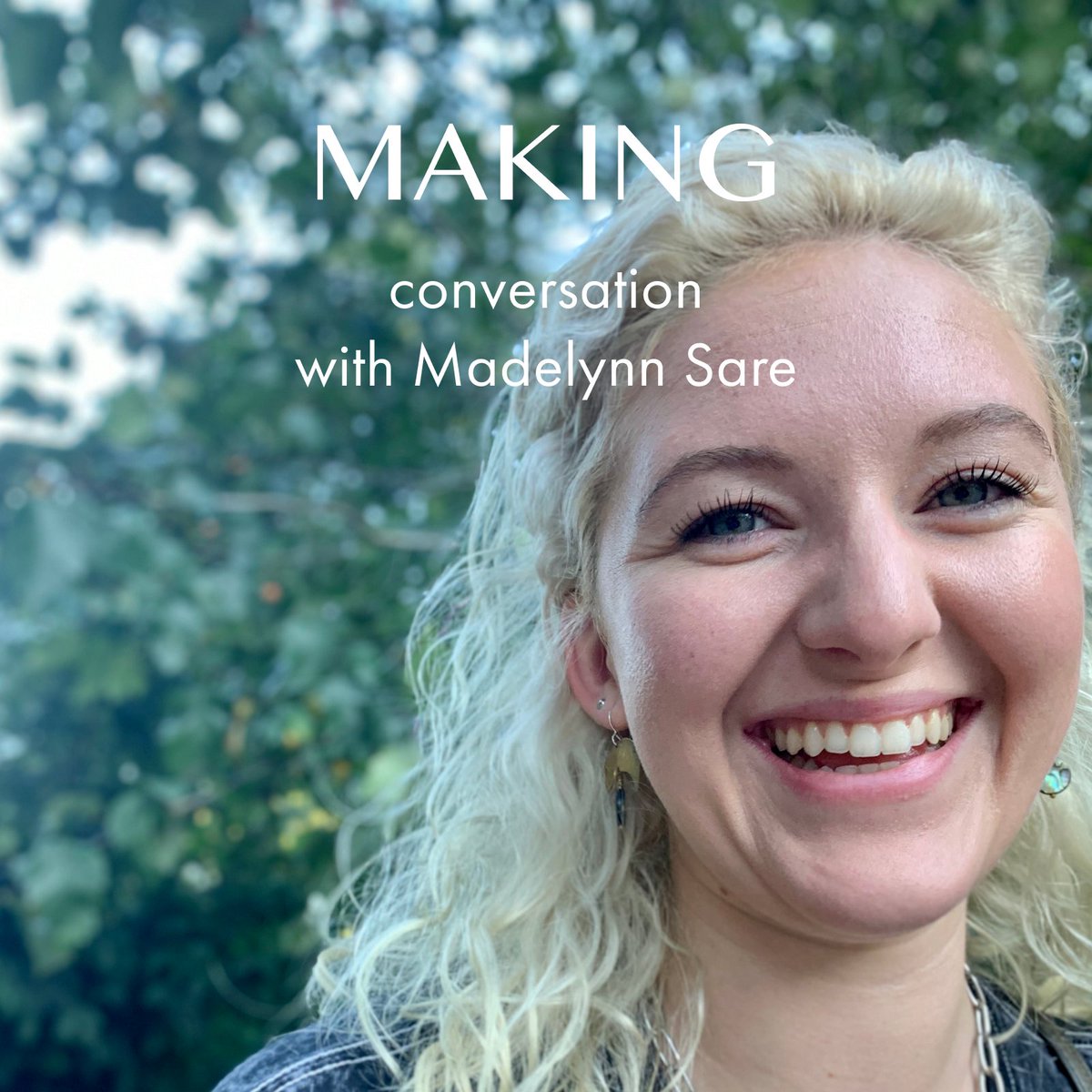 making_co's tweet photo. ✨fresh podcast episode alert!✨
@MadelynnSare opens up about her journey as a creative, the art of true vulnerability, and her mother's death which catapulted her transformation and serendipitously landed her a role at Making. https://t.co/G9C1AwD8Jk https://t.co/wS1n2k4glU