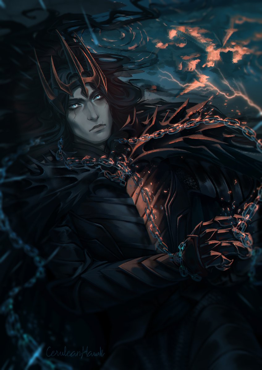 Ceruleanhawk_'s tweet image. “And I myself have remained there forever. On Buyan, shackled to my fate. Not alive and not dead.”
---
“Silence of the Sea”, the Sorcerer’s story so far.
#SilenceOfTheSea #Sorcerer #LeagueOfDreamers #Koschei
