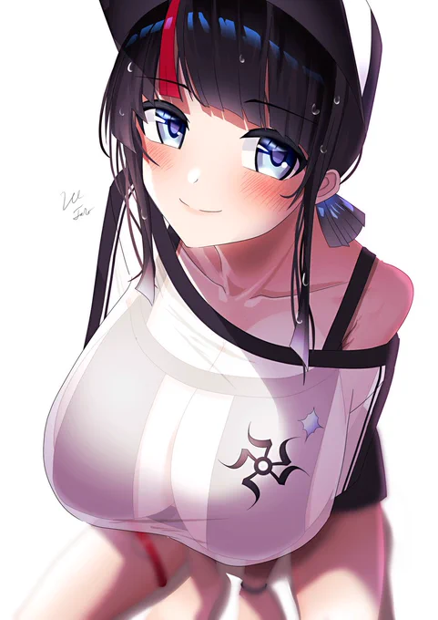水着エリセ描きました#FGO #宇津見エリセ 