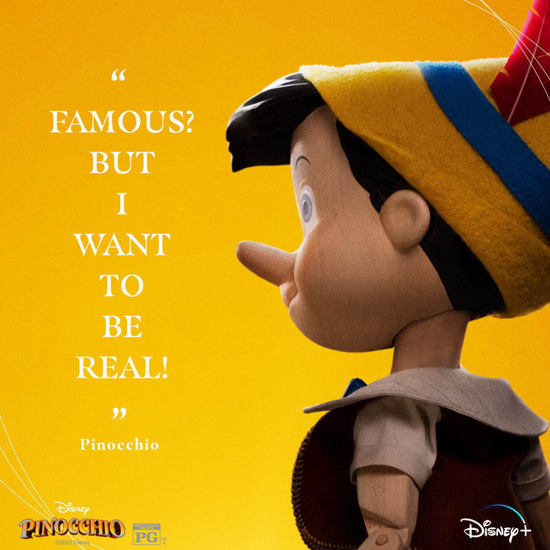 DisneyPinocchio tweet media