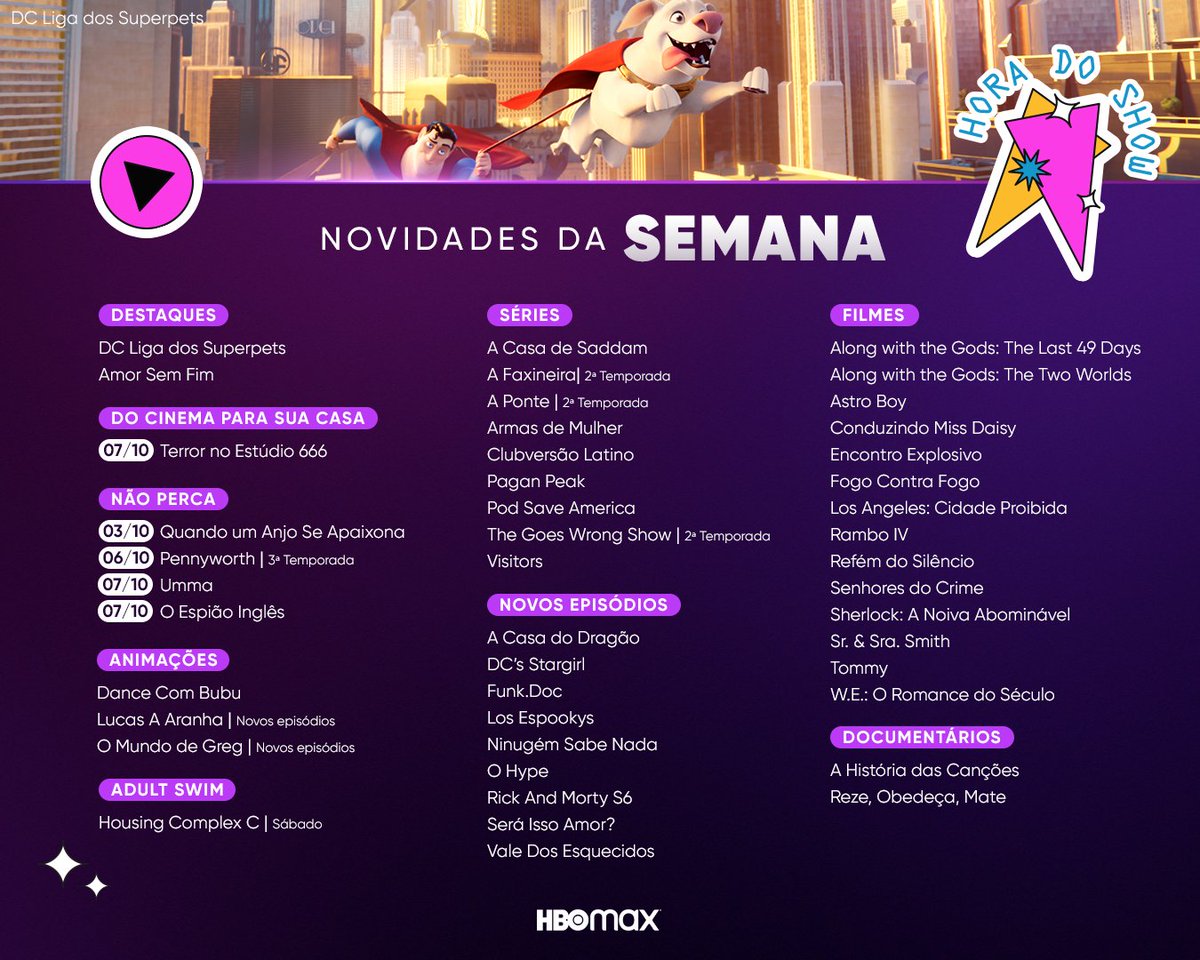 HBO Max Brasil tweet media
