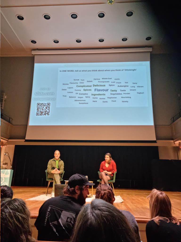 michalnahman's tweet photo. Pleasure if food and flavour tonight with @ottolenghi and Noor Murad @stgeorgesbris #otk #extragoodthings https://t.co/W4RpnCX4W7