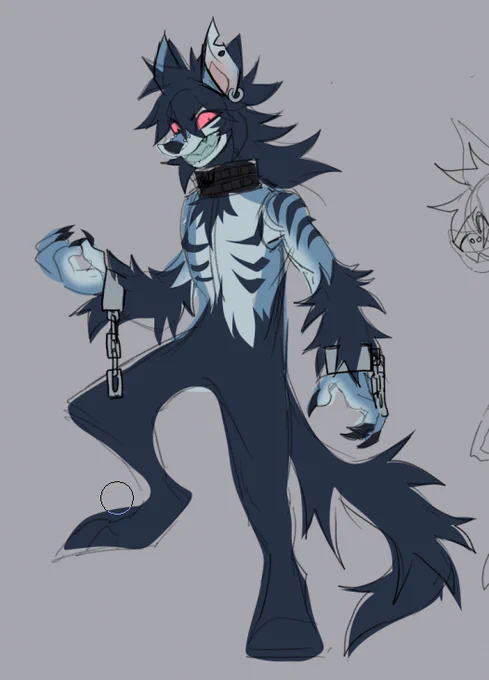 sketch bc i kinda like this unfinished version of the design too  
