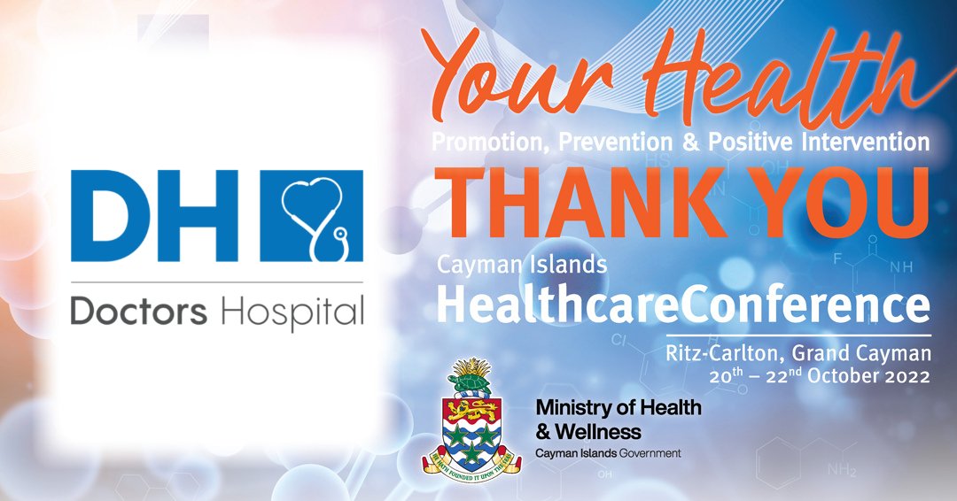 Cayman_Health's tweet photo. ** SPONSOR HIGHLIGHT **

We are very pleased to have @DHospitalCayman supporting the Annual Healthcare Conference once again as a Premium Sponsor, thank you!

#Healthcare #CaymanIslandsHealthcare #CaymanIslands #CaymanIslandsHealthcareConference2022 https://t.co/ysVNEanrIC