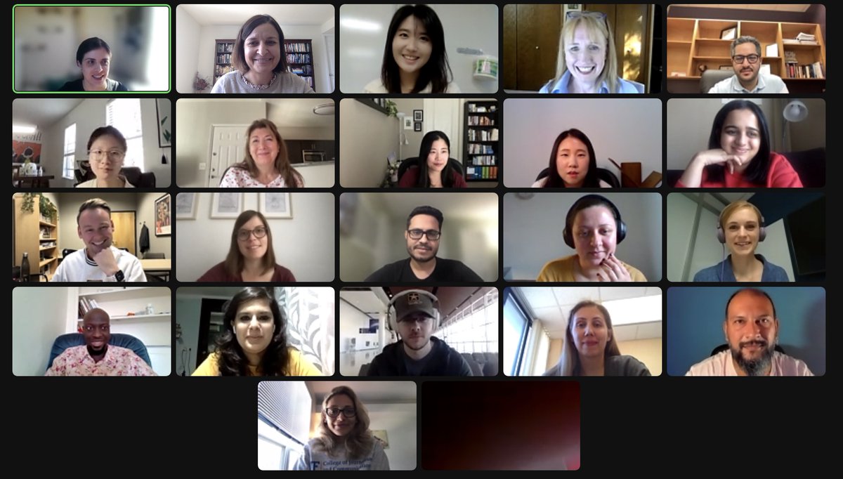 jmcquarterly's tweet photo. Select cohort of 25 Ph.D. students from #Austria, #England, #India, #Norway &amp; #USA are taking part in the #JMCQTrainingProgram today! Organized by @JMCQuarterly 🌍📚
@AEJMC @GradEdCom_AEJMC @asjmcHQ https://t.co/djFdhuKumm