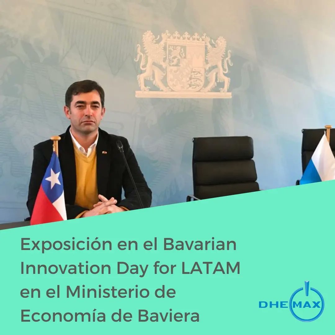 📷 Hoy Andrés Barentin, CEO de Dhemax, expuso en el Bavarian Innovation Day for LATAM.

📍 Ministerio de Economía de Baviera

¡Seguimos! 💪 ⚡

#economía #innovation #ceo #startups