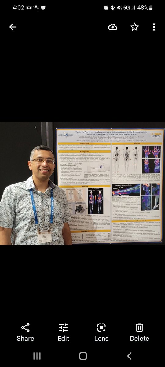 Sarah Tam (@sarahtamcmgi) on Twitter photo Now it's the boss's turn! <a href="/DrAJChaudhari/">Abhijit Chaudhari</a> presented his work on systemic assessment of arthritis using total-body PET/CT <a href="/UCDavisCMGI/">UC Davis CMGI</a> <a href="/WMISWMIC/">WMIS WMIC</a> <a href="/juliesut8/">Julie Sutcliffe</a> Now it's the boss's turn! <a href="/DrAJChaudhari/">Abhijit Chaudhari</a> presented his work on systemic assessment of arthritis using total-body PET/CT <a href="/UCDavisCMGI/">UC Davis CMGI</a> <a href="/WMISWMIC/">WMIS WMIC</a> <a href="/juliesut8/">Julie Sutcliffe</a>