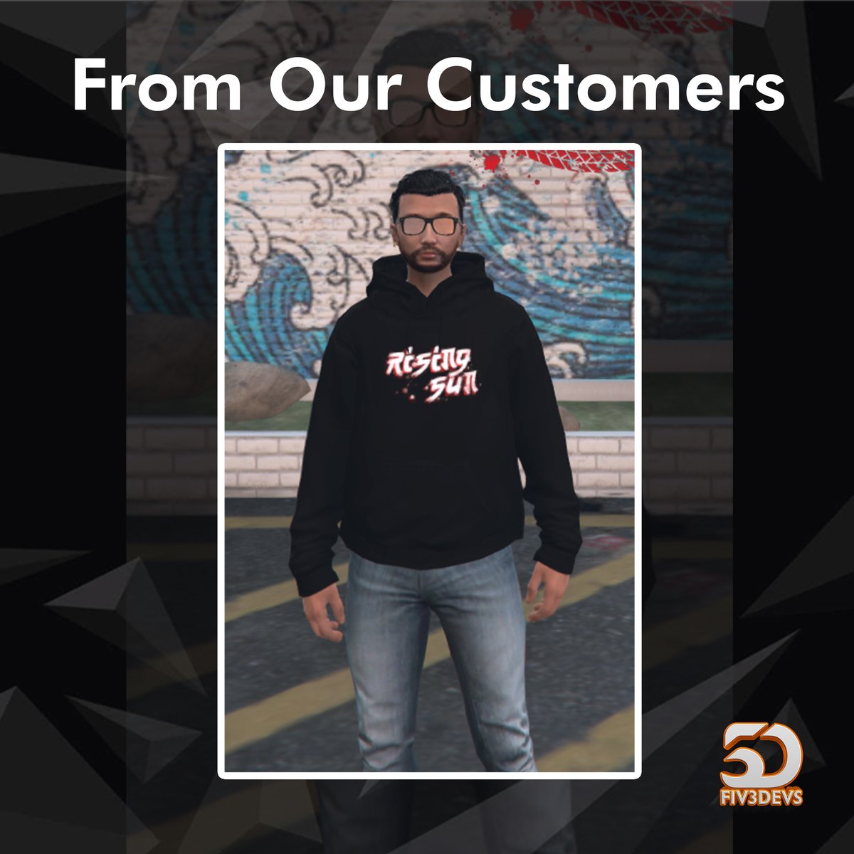 Fiv3Devs's tweet photo. One of our customers who loves our recent creation the “Rising Sun Customs” made these awesome uniforms for his employees! Great Job kostastic !! Thank you so much, it's awesome to see that much appreciation!! 🙏⭐Follow our instagram to see all photos!
#fiv3devs #5devs #fans https://t.co/9rkHdj8boI