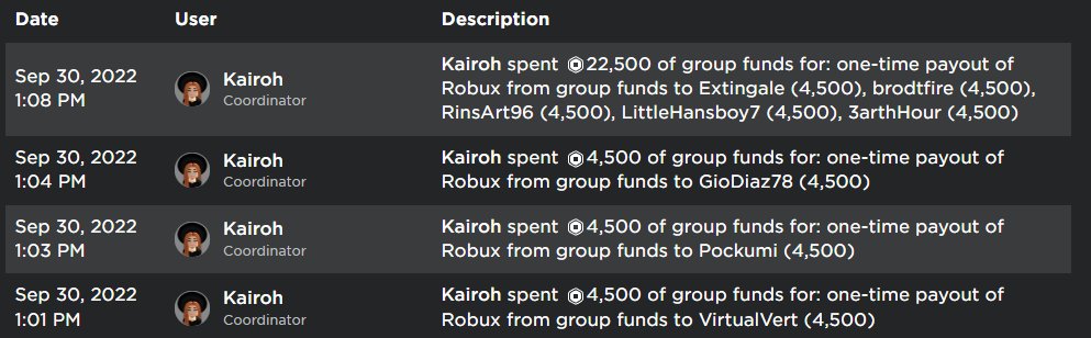 UGCApplicants's tweet photo. 🌟Thanks to everyone who has donated we have given out 34,000 ROBUX to this most recent wave of #RobloxUGC Creators! We still have funds left, so if you need assistance, please join us below!

💜JOIN UAC: https://t.co/GblSPdIwrg

💸Donate: https://t.co/fTun1W0Tah
#RobloxDev https://t.co/XeZgTGOU1U