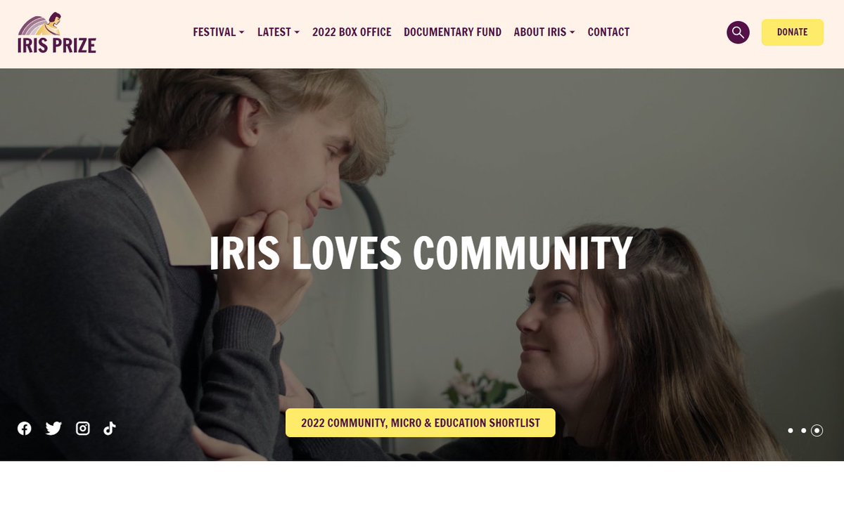 MeMyselfAndMatt's tweet photo. Very excited to share this! My Short Film Out will be showing at @irisprize LGBTQ+ Film Festival on October 12th! This also means it's shortlisted for the Education Award as well! If you're around and can get tickets, come see it! https://t.co/yrjV8ndLaa https://t.co/m60y1b9vAp
