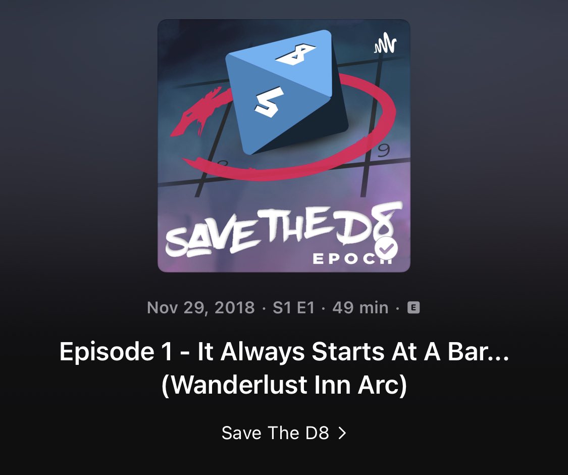 Save The D8 Podcast tweet media