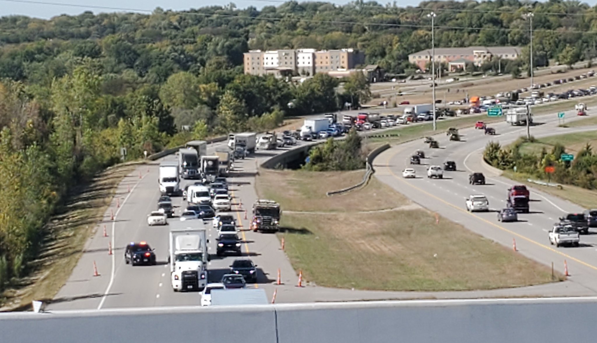 Shawnee KS Police Department on Twitter "⚠️ TRAFFIC ALERT! ⚠️ I435 Southbound just south of