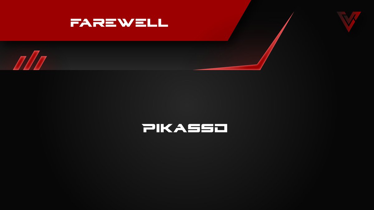 ⭐️ANNOUNCEMENT⭐️
We would like to take a moment to thank <a href="/PikassoCS/">Velizar Donkov</a> for working with our #CSGO. His amazing skills and knowledge has helped the team grow and improve and we will be forever grateful. We wish him all the luck and prosperity with his future endeavors ❤️
#GoVictrix