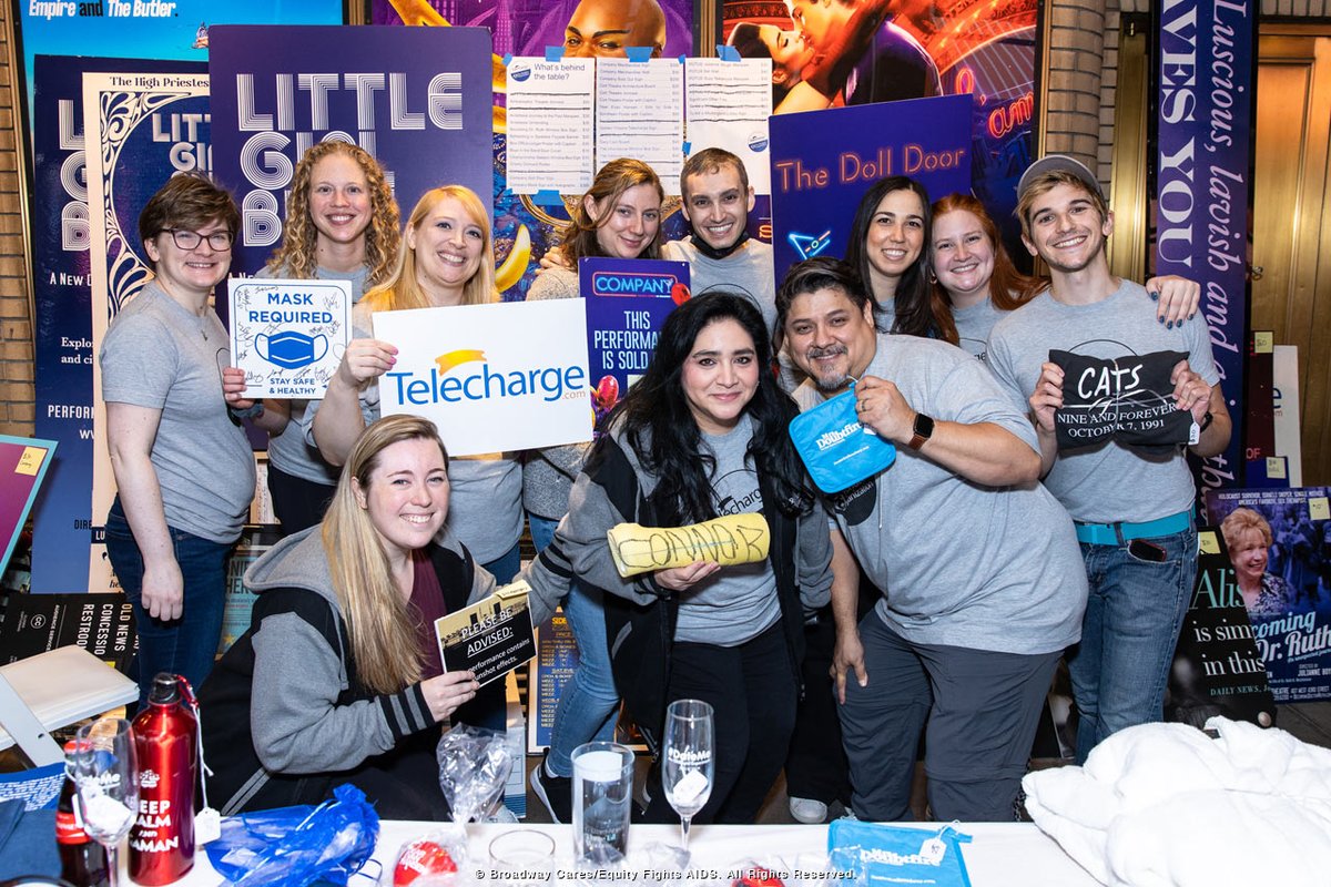 We raised $22,876 for <a href="/BCEFA/">Broadway Cares</a> at the Broadway Flea Market! Thank you all for your donations and your time. And a special shout out to our amazingly dedicated #BroadwayFlea team.