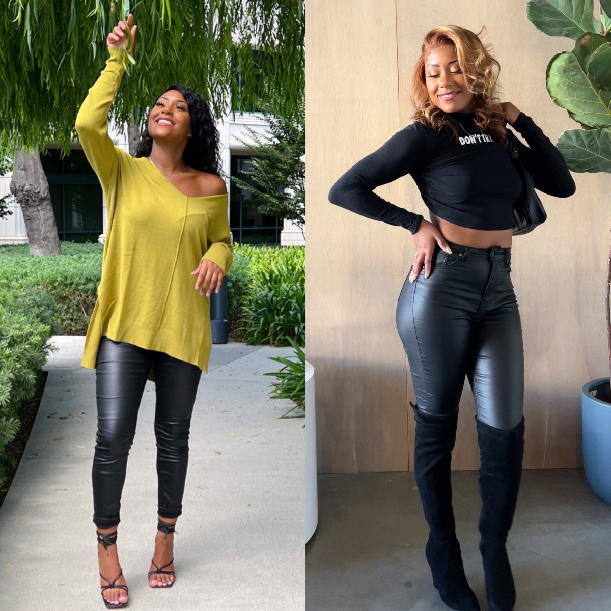 _StyleDistrict's tweet photo. @bradleyallyce Hey girl! I got you covered on the leather pants. Check out our Farrah Faux Leather Pants https://t.co/OfTzn7u4iI https://t.co/3oX4nuWeEU