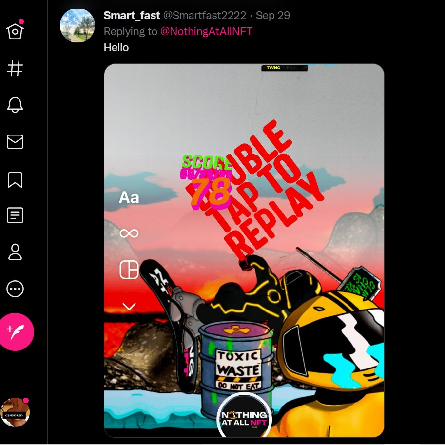 Nothing At All ᴺᶠᵀ - Official | 💥1000 ғʀᴇᴇ ɴғᴛ 💥 tweet media