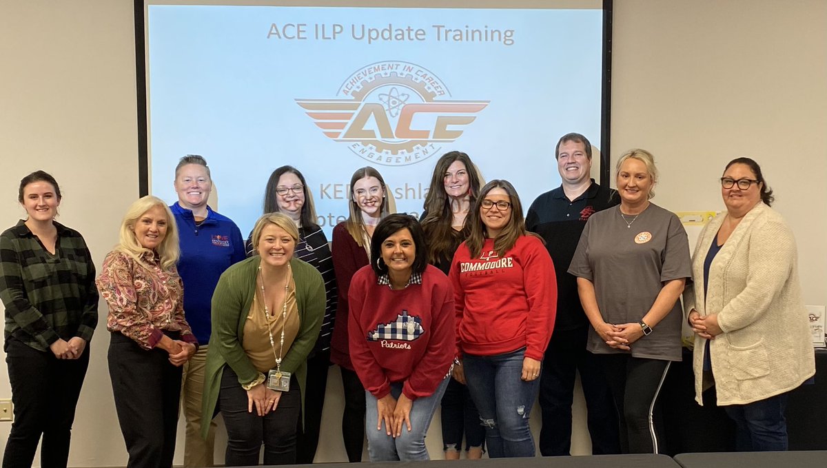 AceKedc's tweet photo. We had another excellent ACE training with a fantastic group of educators!  We are all working on the same goal- student success after high school.  #ACEisTheAnswer #WeAreKEDC https://t.co/9dRPhnmJnW