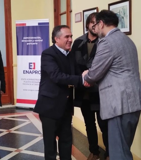 "Binder II es un claro ejemplo de la sinergia entre el sector público y privado, un trabajo mancomunado traducido en el compromiso asumido por esta gestión y por el Gobierno de Santa Fe en beneficio de todos", Guillermo Miguel Presidente del ENAPRO