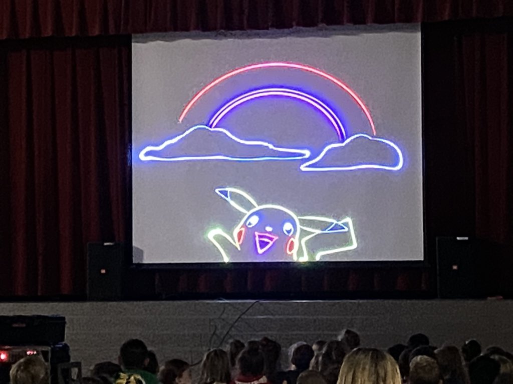 Thank you to <a href="/KWCPTO/">KWC PTO</a> for making the Kindness Quest assembly by <a href="/MagicPrismatic/">Prismatic Magic!</a> possible! The students enjoyed learning about self awareness, empathy, and kindness through dazzling lazer lights. Always remember to "Be brave, Be yourself, and Be kind."