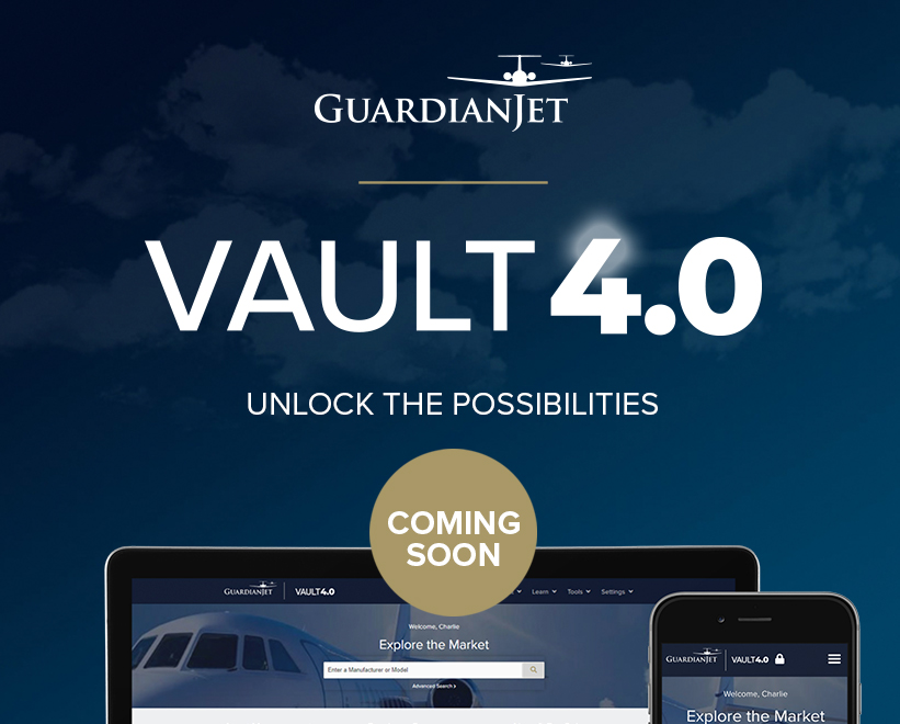 guardianjet's tweet photo. COMING SOON: GUARDIAN JET'S VAULT 4.0

Become an expert in the private jet market and oversee your entire aviation portfolio with our new Vault 4.0 online portal.

It’s our most extensive upgrade yet.

Unlock the possibilities.

Find out more at https://t.co/UQt8QdFpQs https://t.co/qNNn4UYyAX