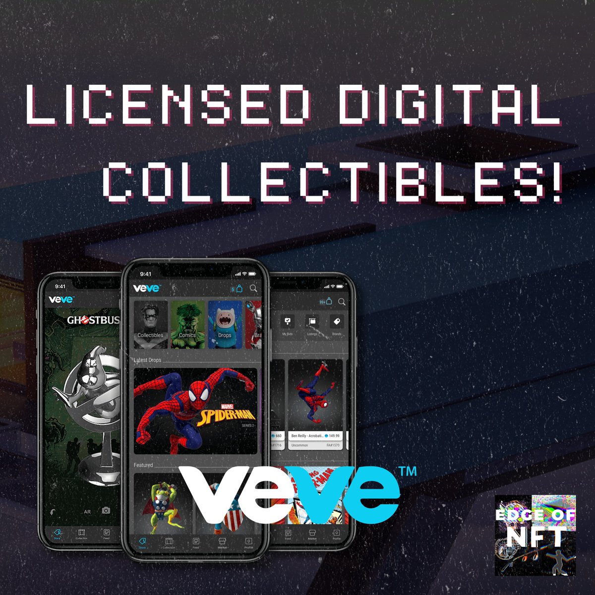When it comes to the #digital collectibles space, <a href="/veve_official/">VeVe | Digital Collectibles</a> is a trailblazer. 👾

They've built a #marketplace &amp; #community around #NFTs from the brands we love. CF, <a href="/Daniel00077/">DC⭕</a> believes it is the platform’s mission to refine collecting.

Listen 🎙: bit.ly/3SBW8nE