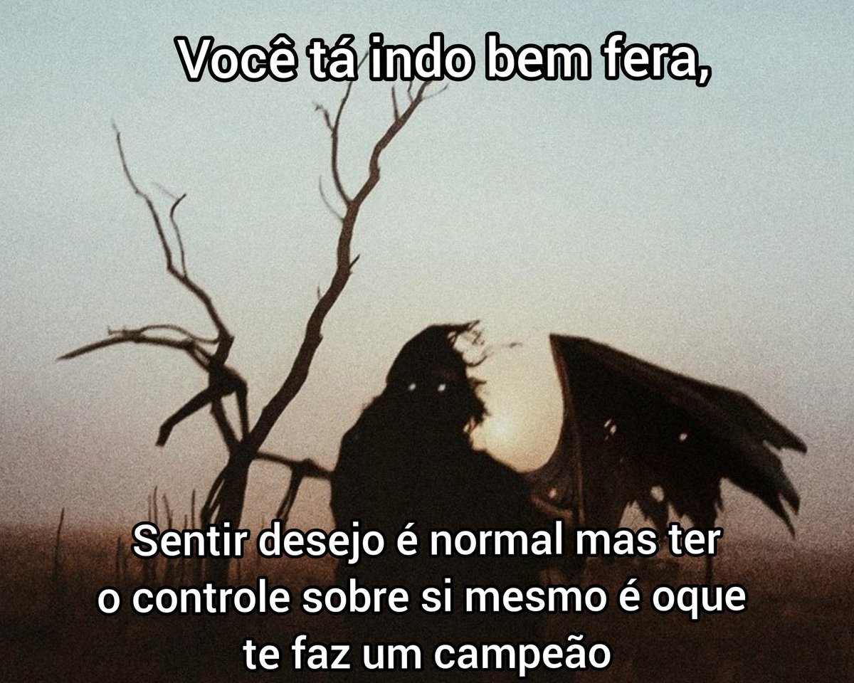 SeptemberNofap's tweet photo. Estamos no último dia soldados, vamos ganhar esse ano e espero que vcs N voltem ao vício, espero que vcs continuem em nofap pra sempre pois a gloria é bem melhor que uma ereção temporária que te afasta dos caminhos de Deus🫡
#nofapseptember #nofapsetember #nofap #NoFap2022 https://t.co/KuWAWsVvqq
