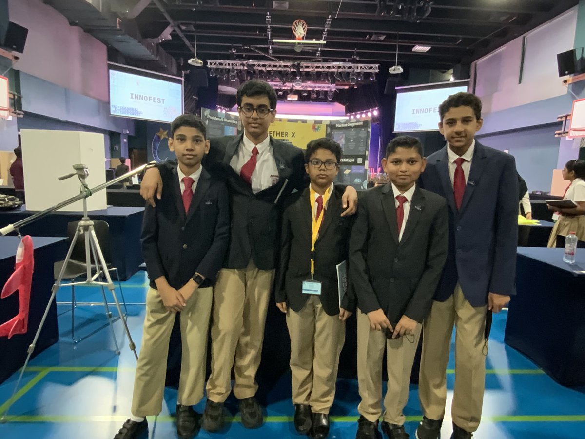 advaith_sajith's tweet image. Innovation is any change that makes a difference.#innofest2022 brings these ideas into a meticulously crafted exhibition hub! Glad to be able to take part and present #TetherX,an alternative to conventional rocketry.
@Fatima_Martin @mashanazeem1 @InnovationNms @gemsnms_alkhail