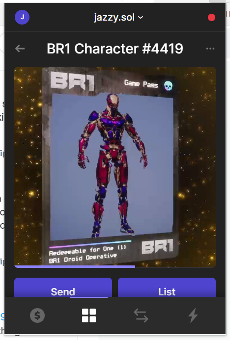 Jazzy_sol's tweet image. After reading the awesome latest alpha from the one and only @ghost93_x ! I couldn't resist and grabbed a @BR1INFINITE 🔥🚀
The project and game looks amazing!!

#SolanaNFTs #nfts #nftcommunity #br1infinite