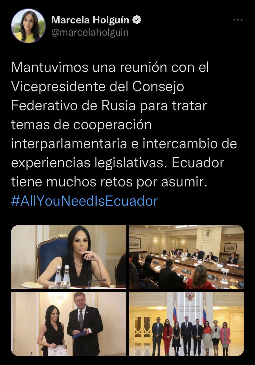 Sacando pecho con orgullo de su visita a Rusia, mientras el ejército ruso invade #Ucrania , le roba territorio y hasta cava fosas comunes para enterrar #ucranianos asesinados. Así son los #correistas del #Ecuador . #VerguenzaNacional #VerguenzaMundial