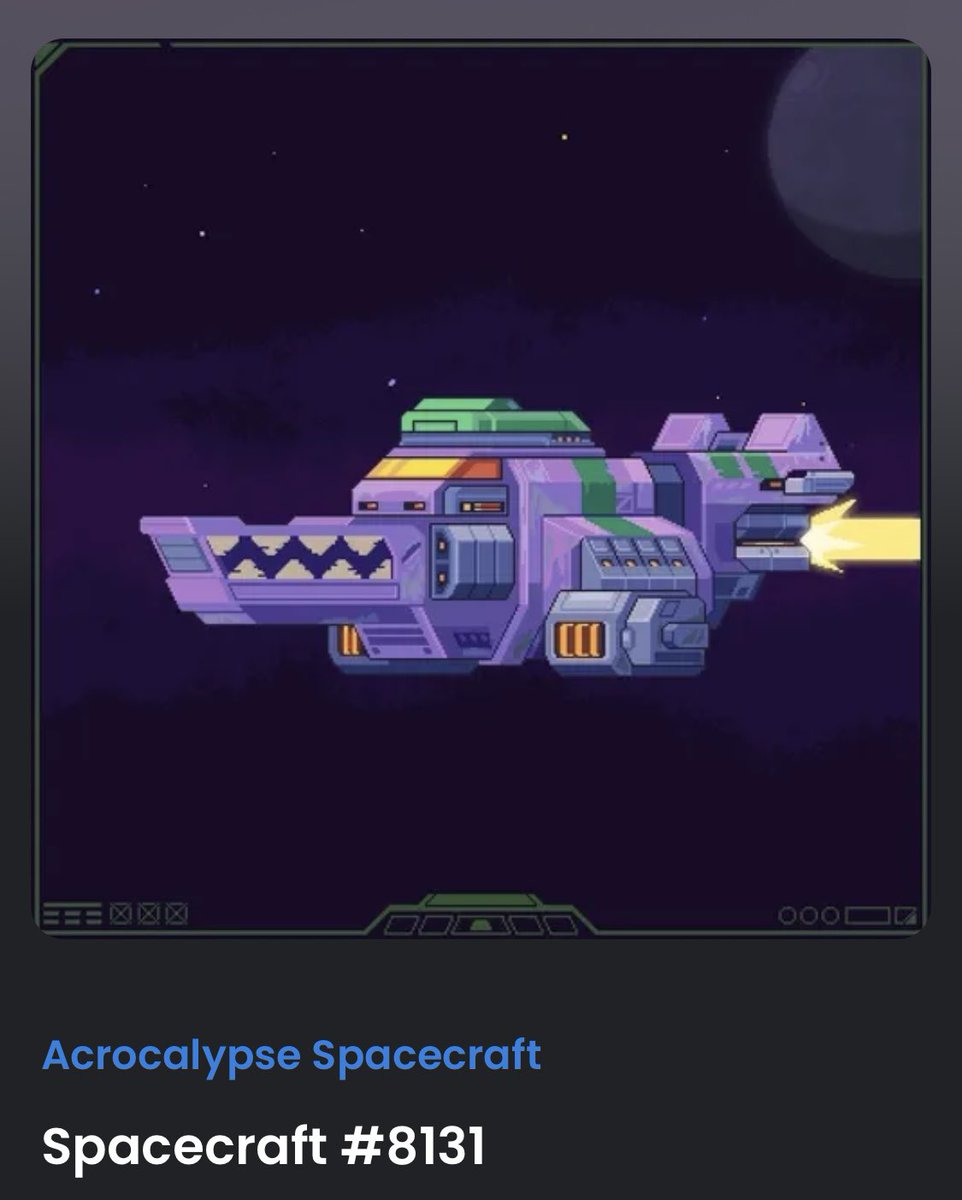 WE ARE GIVING AWAY 1 <a href="/acrocalypseNFT/">Acrocalypse</a> &amp; 1 SPACECRAFT 
🐊✈️📈

TO ENTER: 
✅Like and retweet! 
✅Follow and tag <a href="/seedphrase/">seedphrase</a> <a href="/acrocalypseNFT/">Acrocalypse</a> 

Giveaway will be called 10/5 
GG’s  🫡🫡🫡

FP- .23