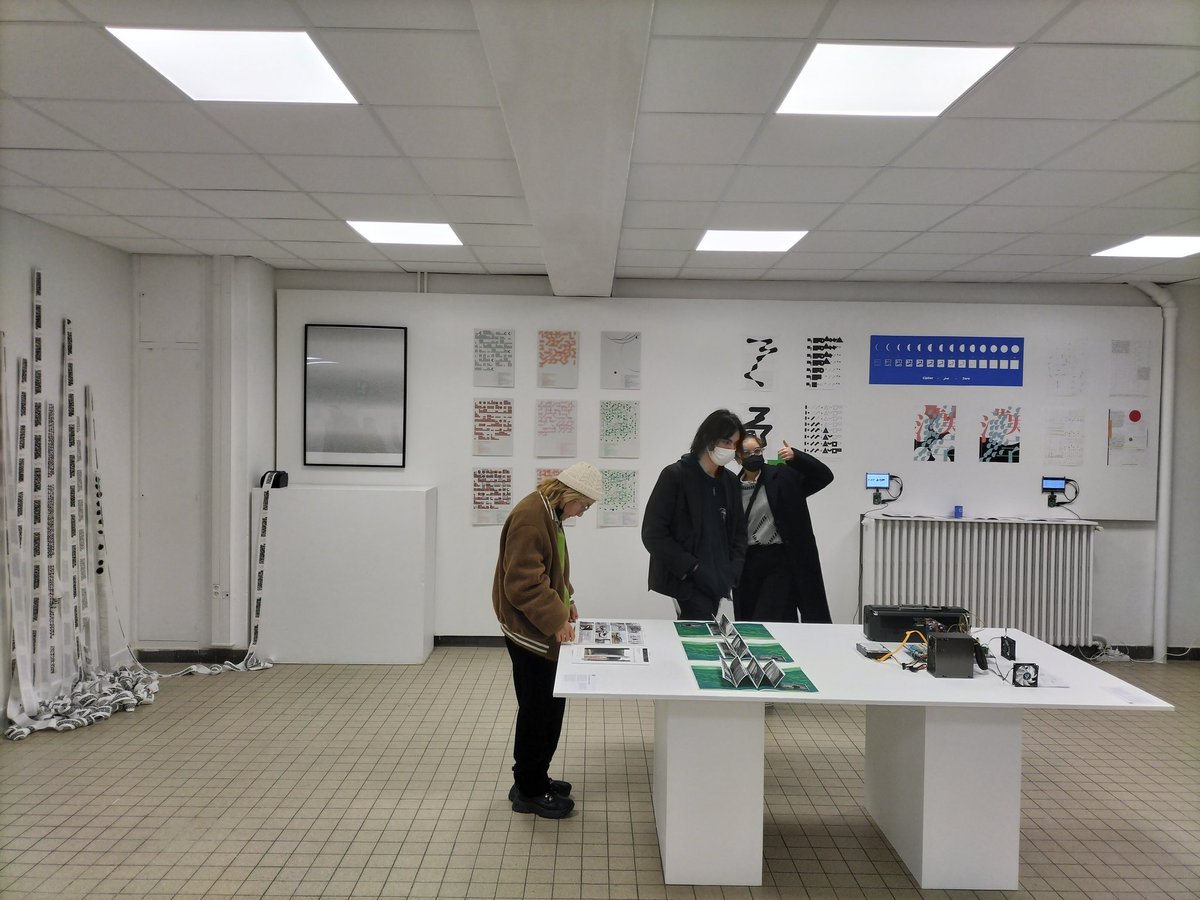 Bim bam boom ! A l'<a href="/ESADOrleans/">Orleans School of Art and Design</a> on transforme la blockchain en outil d'écriture avec notre collectif <a href="/bimesad/">BIM</a> #BlockchainToPrint