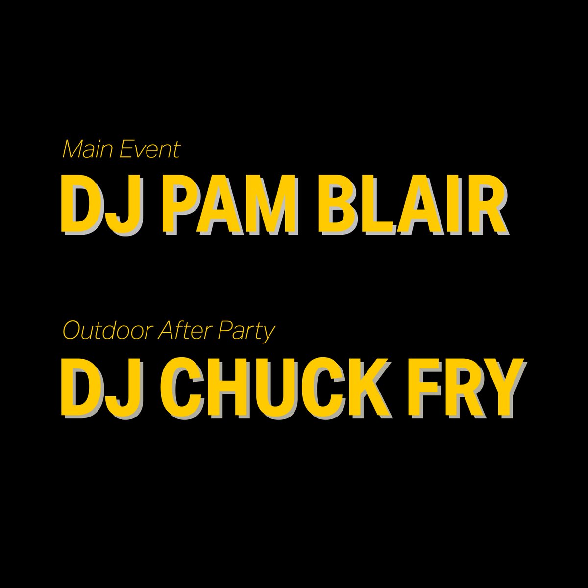 studebakertalks's tweet image. To complement our speaker lineup, we've got South Bend's finest duo on the turntables: DJ Pam Blair for the main event and Chuck Fry for the outdoor after-party.

We're heading for a full house next week—get your tickets today at studebakertalks.com