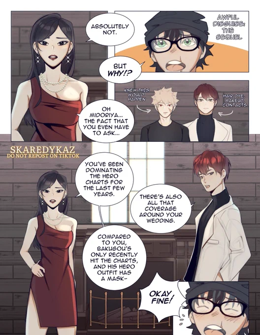 Secrets AKA BKDK EX BFs AU part 7.5, "Interlude"! 💍 (1/2) 