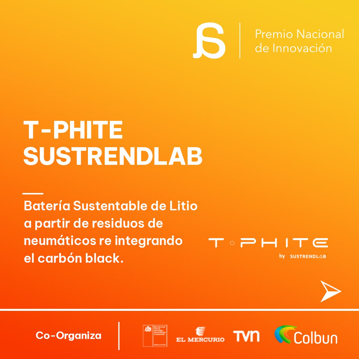 premio_avonni's tweet photo. SEGUIMOS CONOCIENDO A LOS FINALISTAS 👀

Hoy te presentamos a los finalistas de la categoría Energía Colbún ⚡️

⭐️ La Gloria
⭐️ T-Phite Sustrendlab 
⭐️ Andes Electronics

¡Cada vez falta menos! El 8 de noviembre sabrás quiénes son los ganadores 👏 https://t.co/1cujWyL3kb